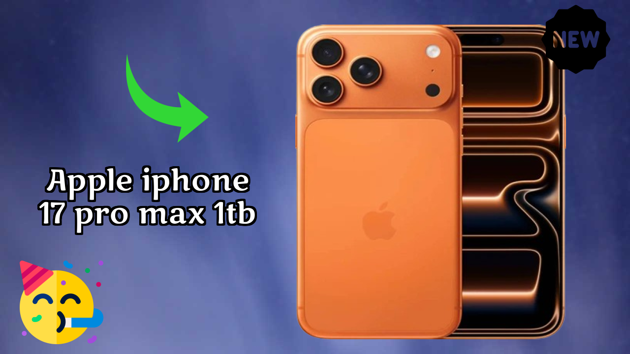 Get Apple IPhone 17 Pro Max 1TB at Just ₹189,900 - Limited Time Offer!
