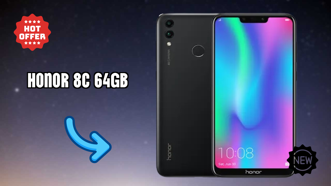 Honor 8C 64GB Display Analysis: 6.26 Inches (15.9 Cm) Quality