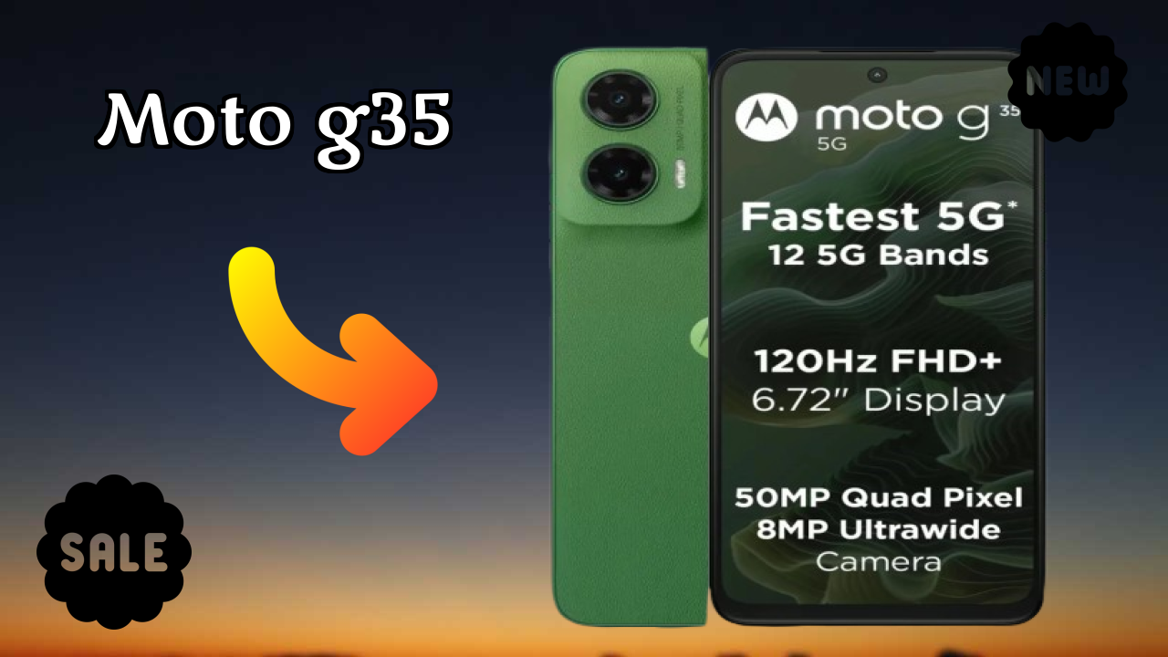 Moto G35 Display Analysis: 6.72 Inches (17.07 Cm) Screen