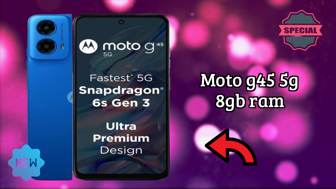 Moto G45 5G 8GB RAM Display Analysis: IPS LCD Quality