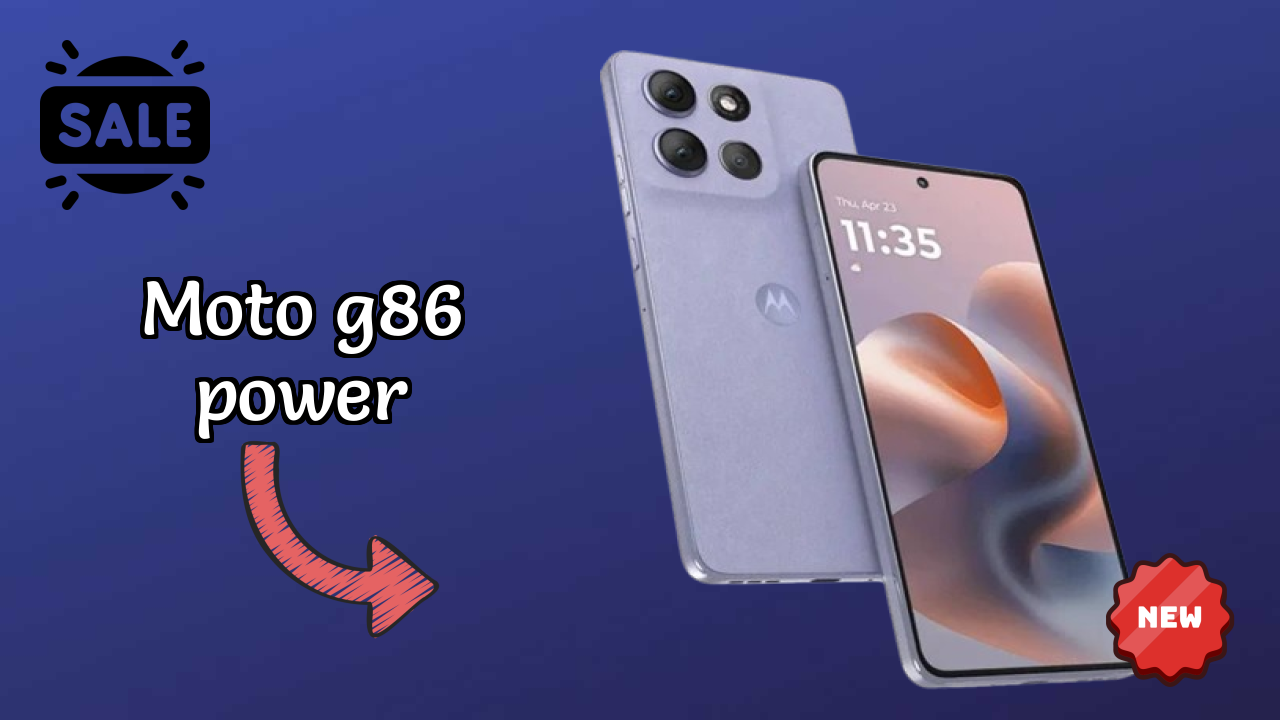 Moto G86 Power at ₹16,487 - Best Features Highlighted
