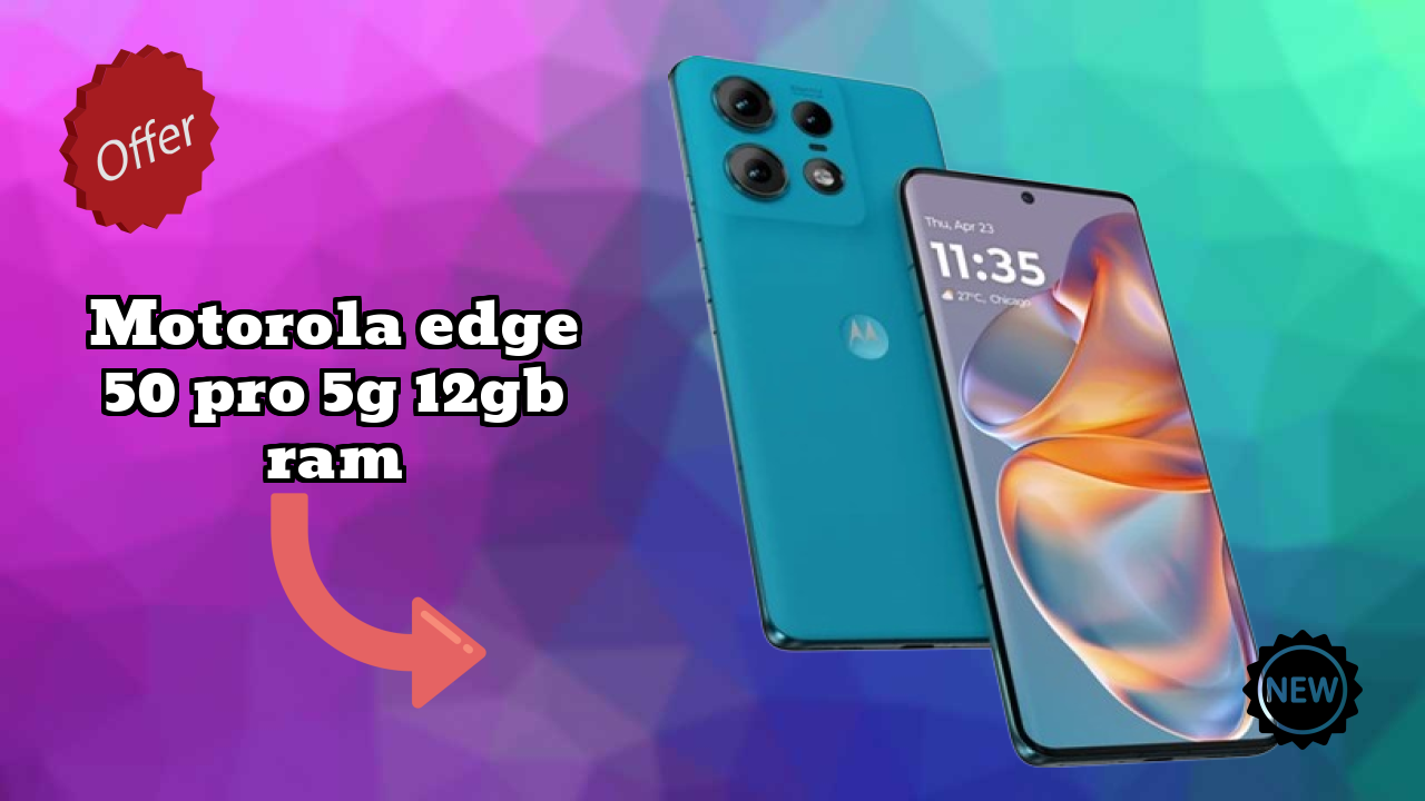 Motorola Edge 50 Pro 5G 12GB RAM Gaming Benchmarks: Snapdragon 7 Gen 3 Tested