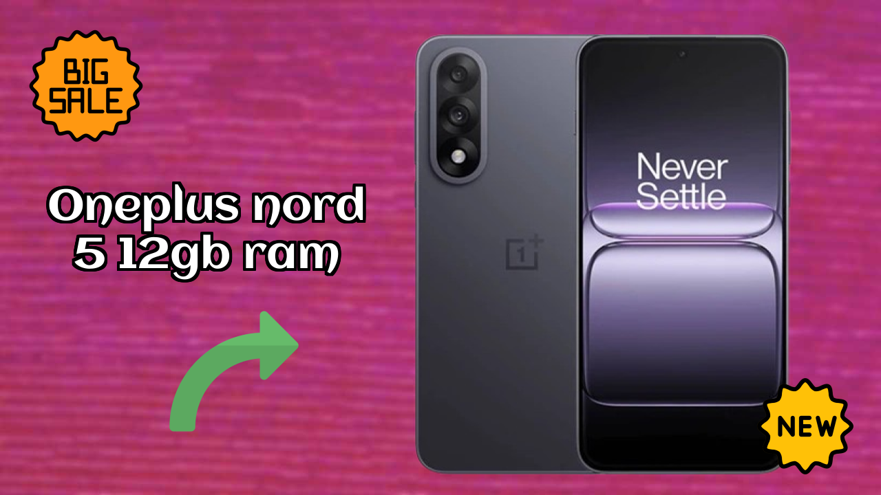 OnePlus Nord 5 12GB RAM Display Analysis: 6.83 Inches (17.35 Cm) Quality