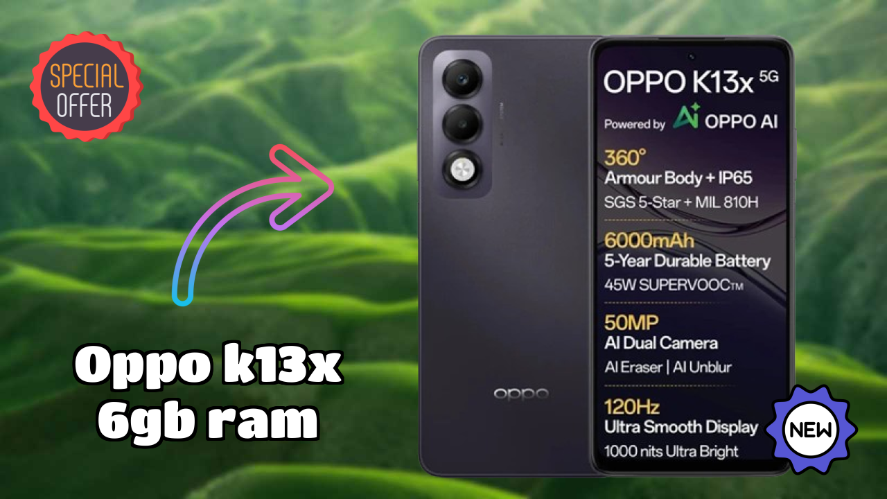 OPPO K13x 6GB RAM Camera Samples: 50 MP + 2 MP Rear Camera Real Photos