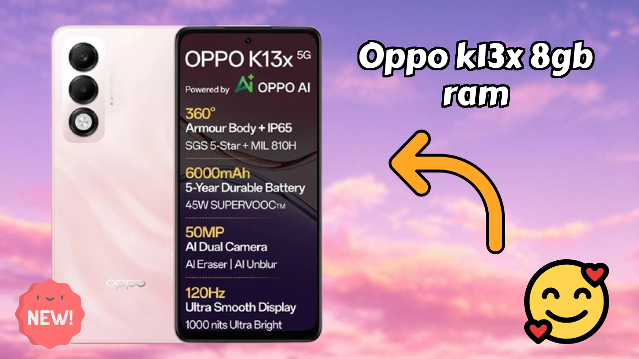 OPPO K13x 8GB RAM Review: 8 GB RAM Gaming Analysis