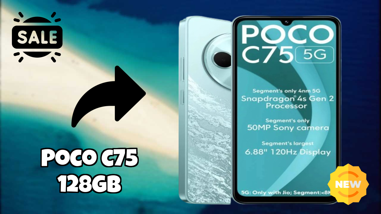 POCO C75 128GB 2026: Very Low Price to Buy this Mobile Phone