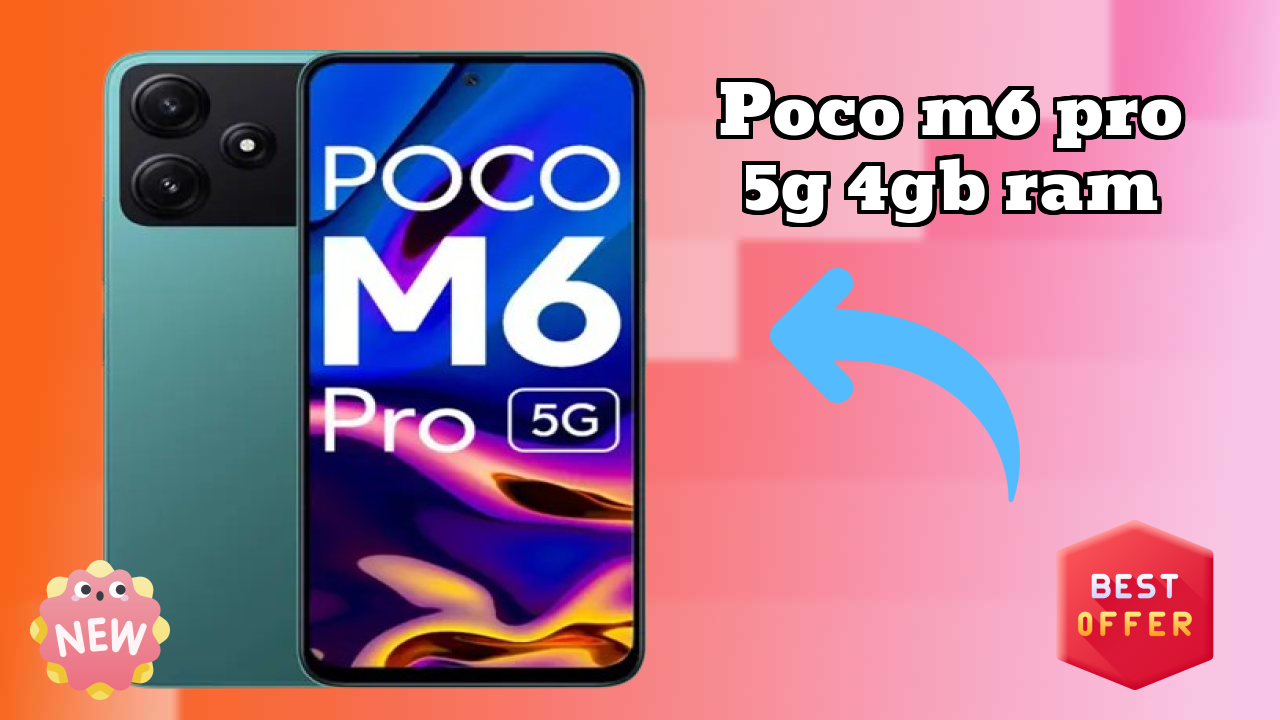 POCO M6 Pro 5G 4GB RAM Camera Review: 50 MP + 2 MP Rear Camera Photo Test
