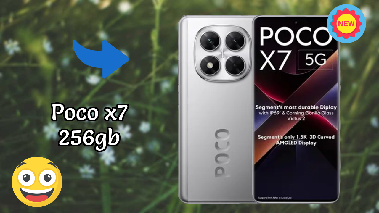 POCO X7 256GB at ₹17,999 - Complete Specifications