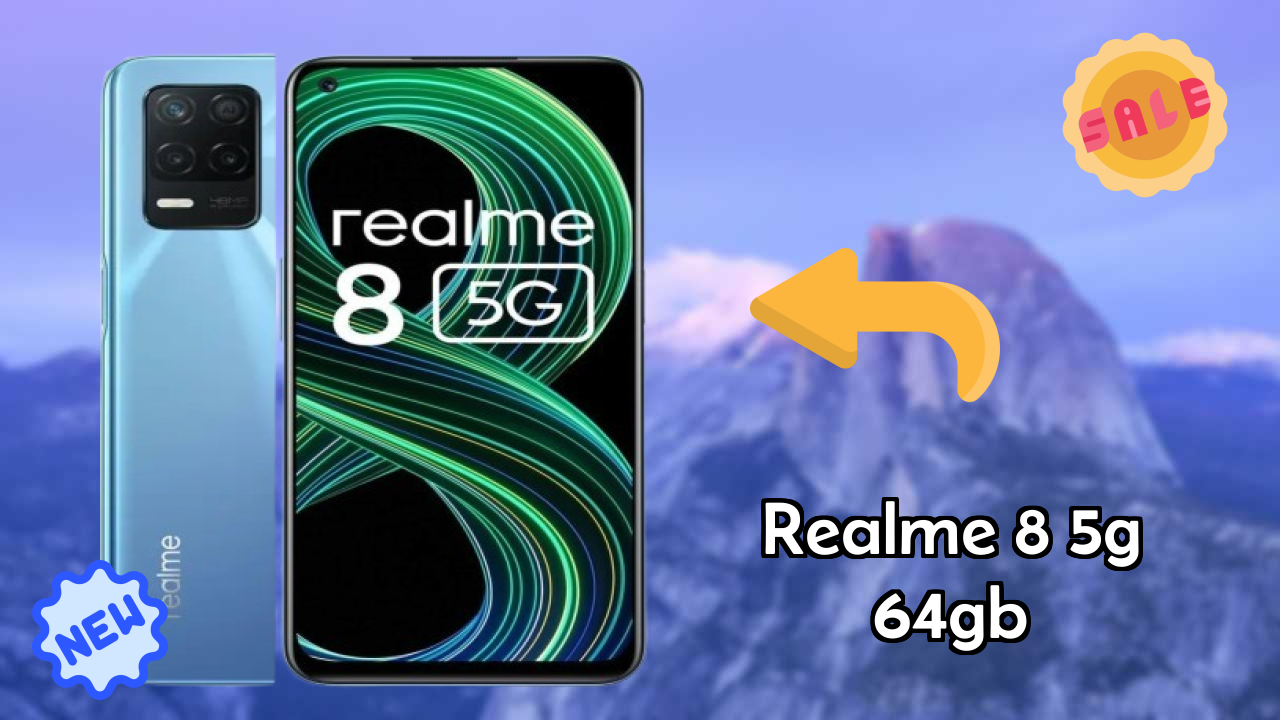 Realme 8 5G 64GB Display Technology: 6.5 Inches (16.51 Cm) Screen