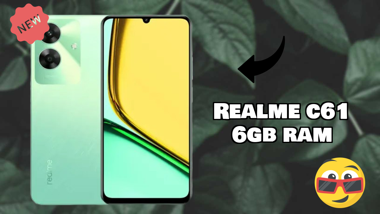 2026 Realme C61 6GB RAM: Best And High quolity Smart Phone 
