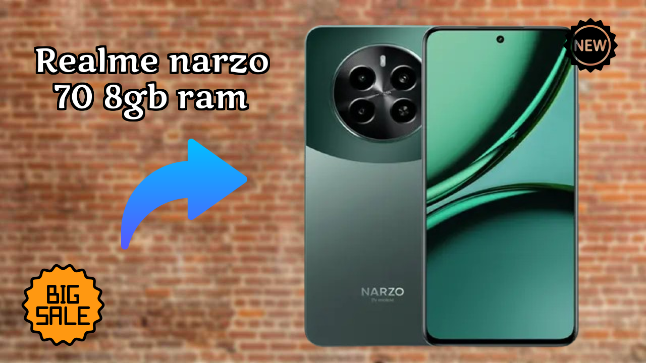 Realme Narzo 70 8GB RAM Price Drop: Now Available at Just ₹14,799