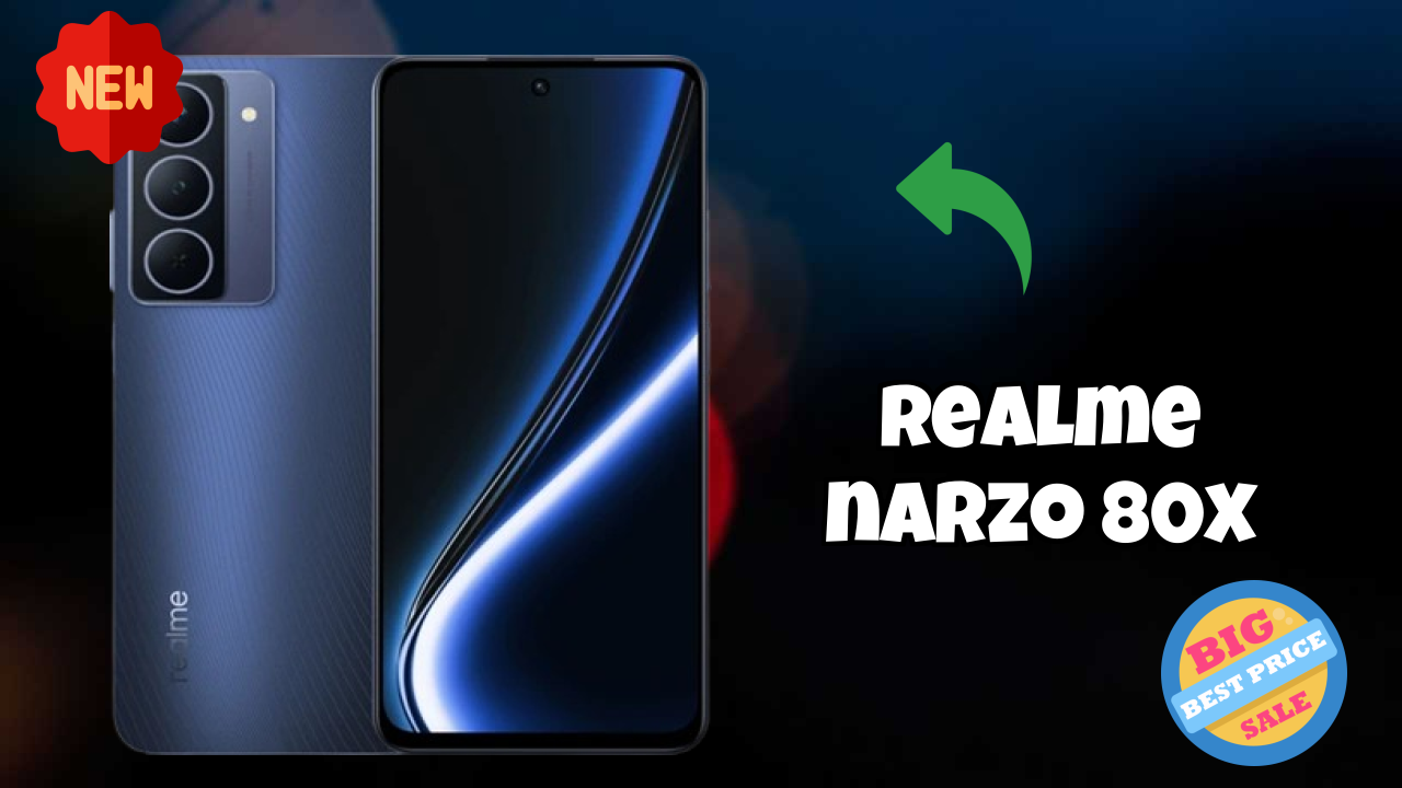 Realme Narzo 80X Display Size: 6.72 Inches (17.07 Cm) Screen Quality