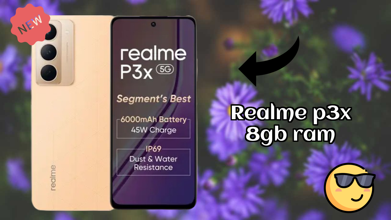 Realme P3x 8GB RAM Display Review: LCD Technology