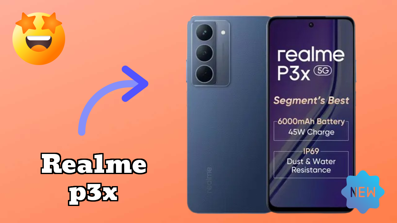 Realme P3x Battery Life: 6000 MAh Charging Time