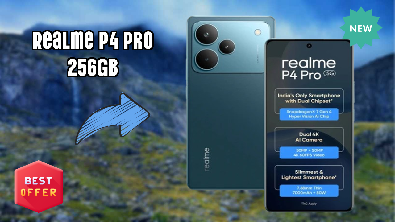 Realme P4 Pro 256GB Display Quality: AMOLED Explained