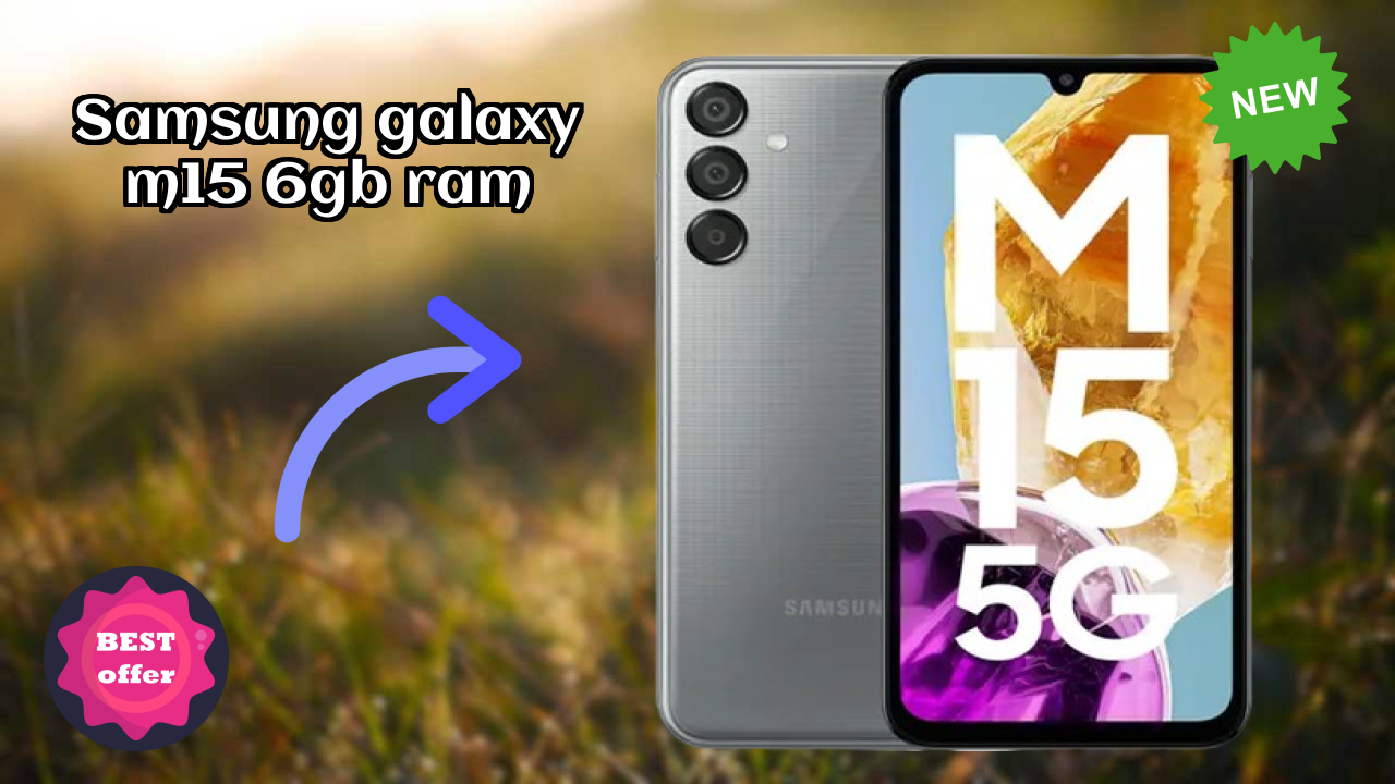Samsung Galaxy M15 6GB RAM Gaming Test: MediaTek Dimensity 6100 Plus FPS Performance