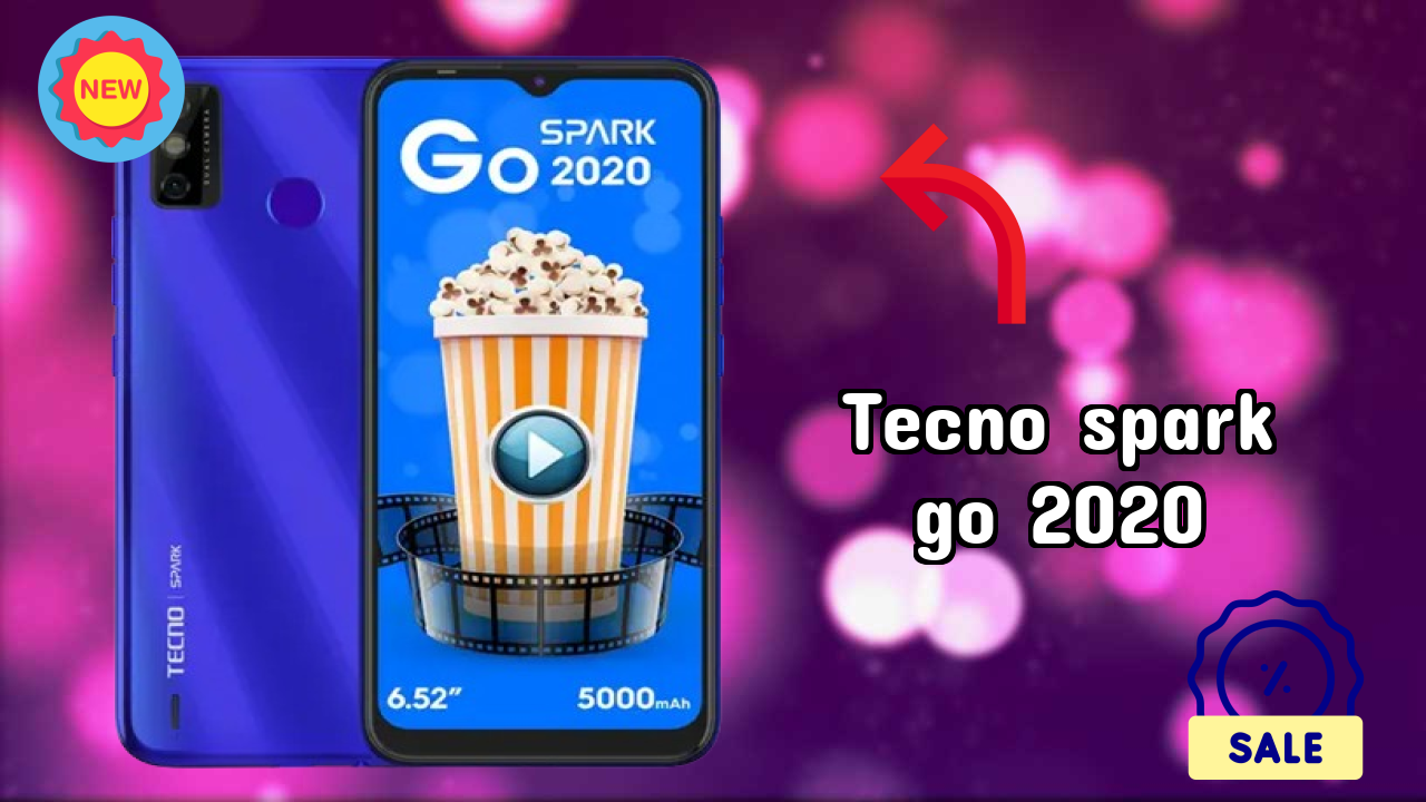 Tecno Spark Go 2020 Display Technology: 6.52 Inches (16.56 Cm) Screen