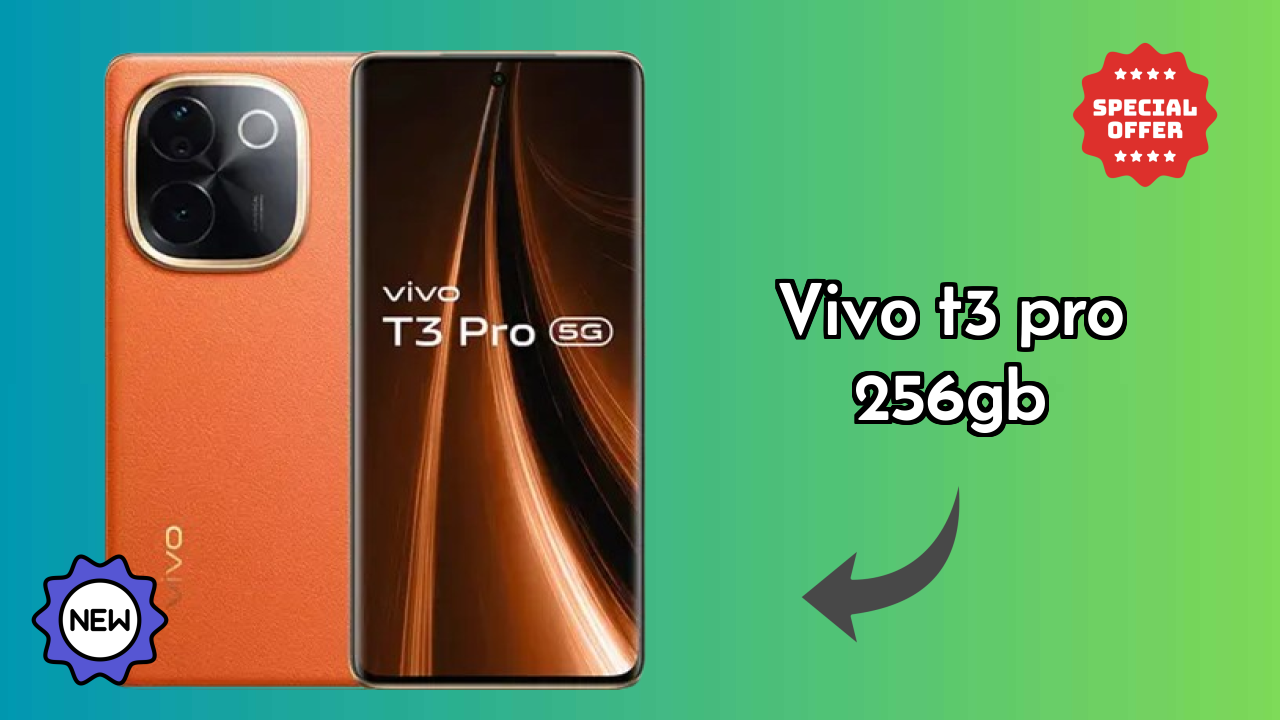 Vivo T3 Pro 256GB at ₹24,999 - Best Features Listed