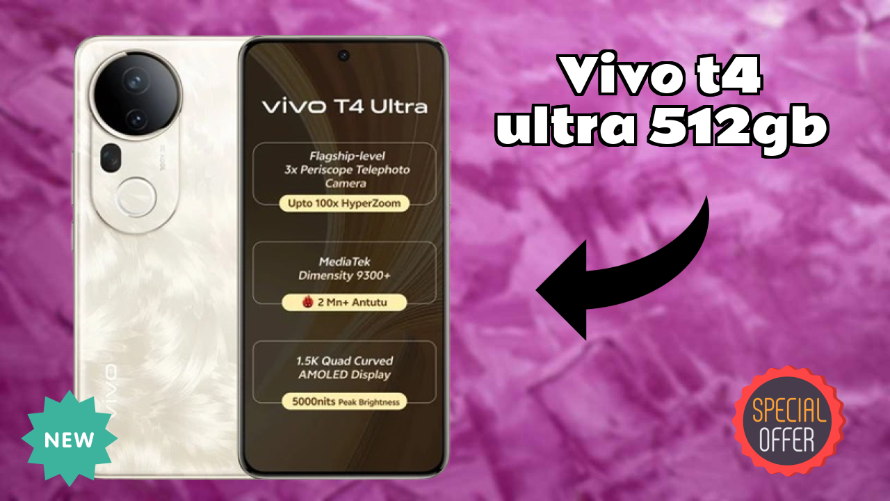 Vivo T4 Ultra 512GB Performance: MediaTek Dimensity 9300 Plus Speed Review