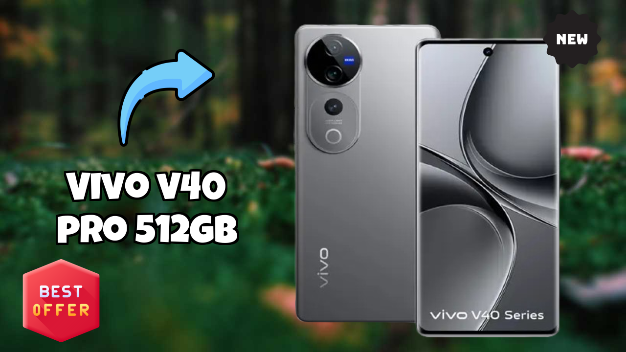 Vivo V40 Pro 512GB Price Drop: Now Available at ₹55,999